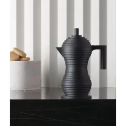 Alessi Percolator Pulcina Black Black 6-Kops Online