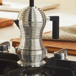 Percolator Alessi Pulcina Red 6-Kops Inductie
