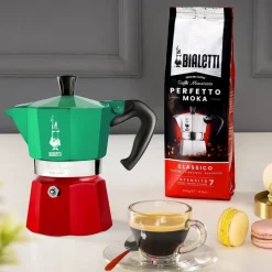 Percolator Bialetti Italia Moka Express 3-kops