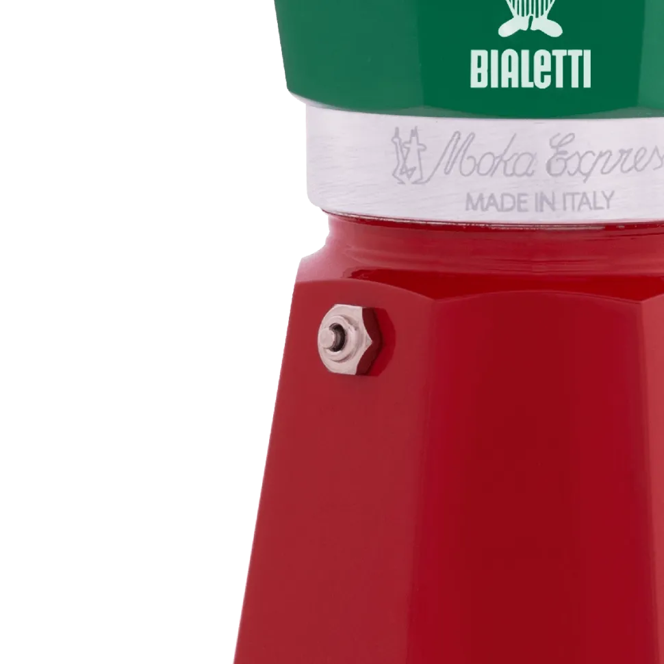 Percolator Bialetti Italia Moka Express 6-kops