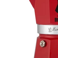Bialetti Percolator Moka Express Red 6-kops Hot