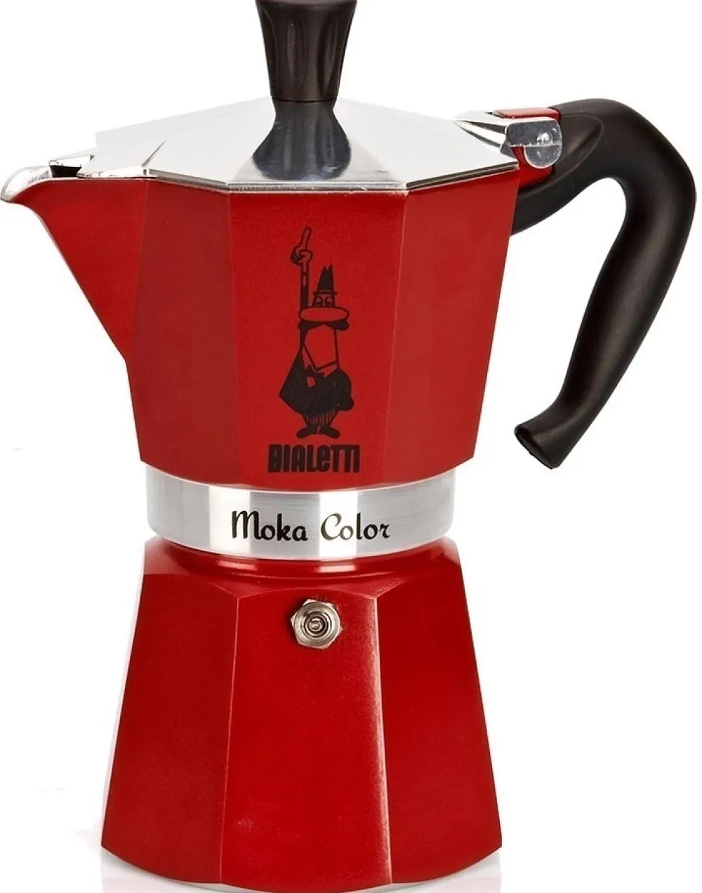 Bialetti Percolator Moka Express Red 3-kops Clearance