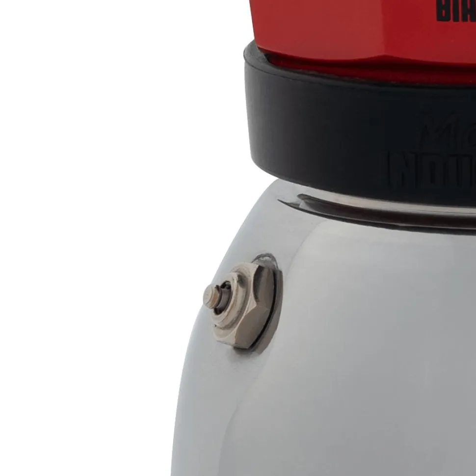 Percolator Bialetti Moka Induction Red 4-kops