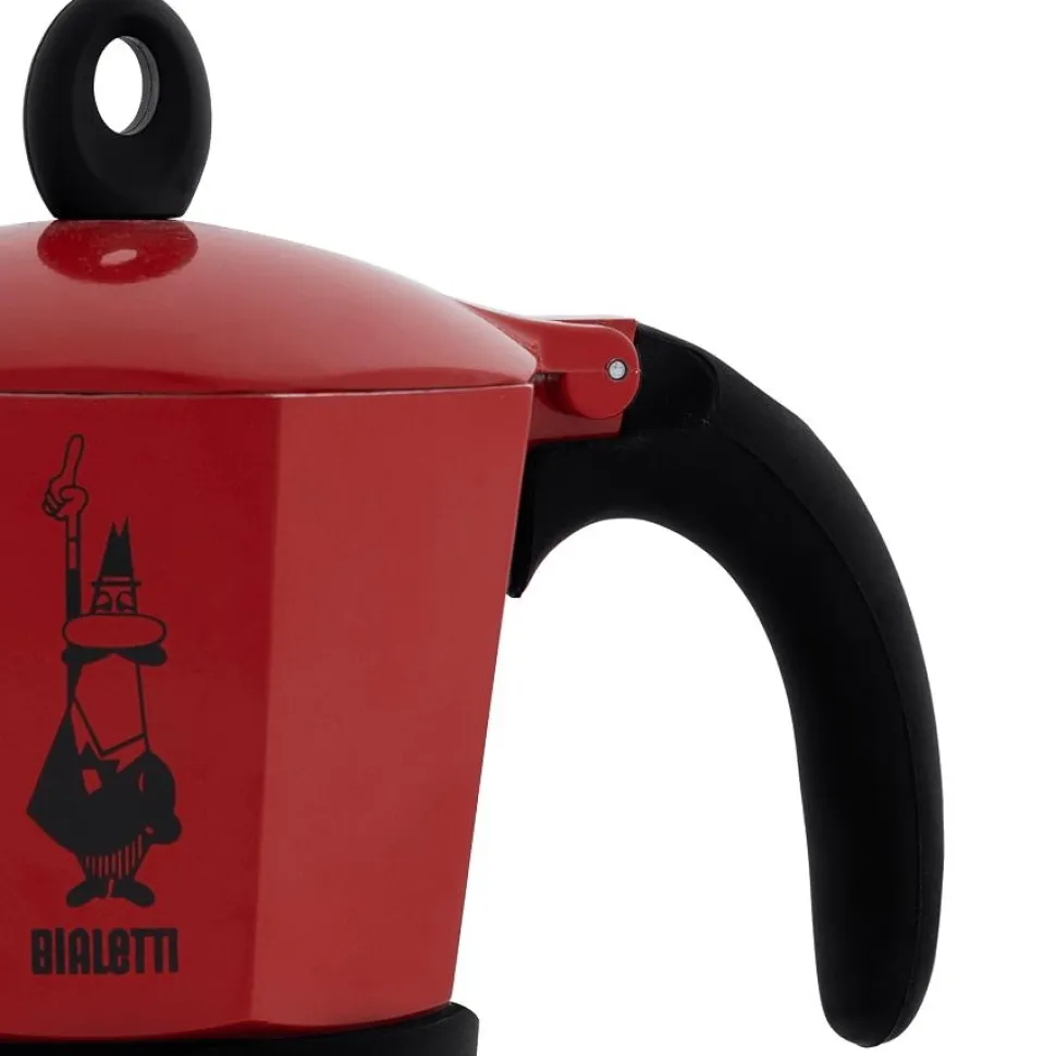 Percolator Bialetti Moka Induction Red 2-kops