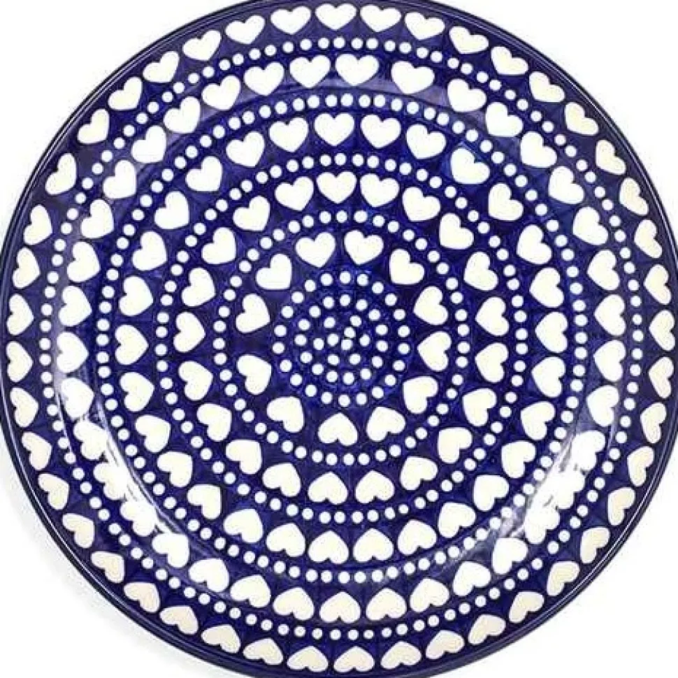 Pizzabord Bunzlau Castle Blue Valentine (33 cm)