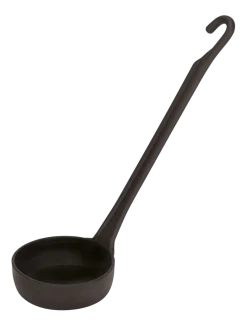 Pizza sauslepel Paderno Series 12900 Pa+plus Black 10 cm