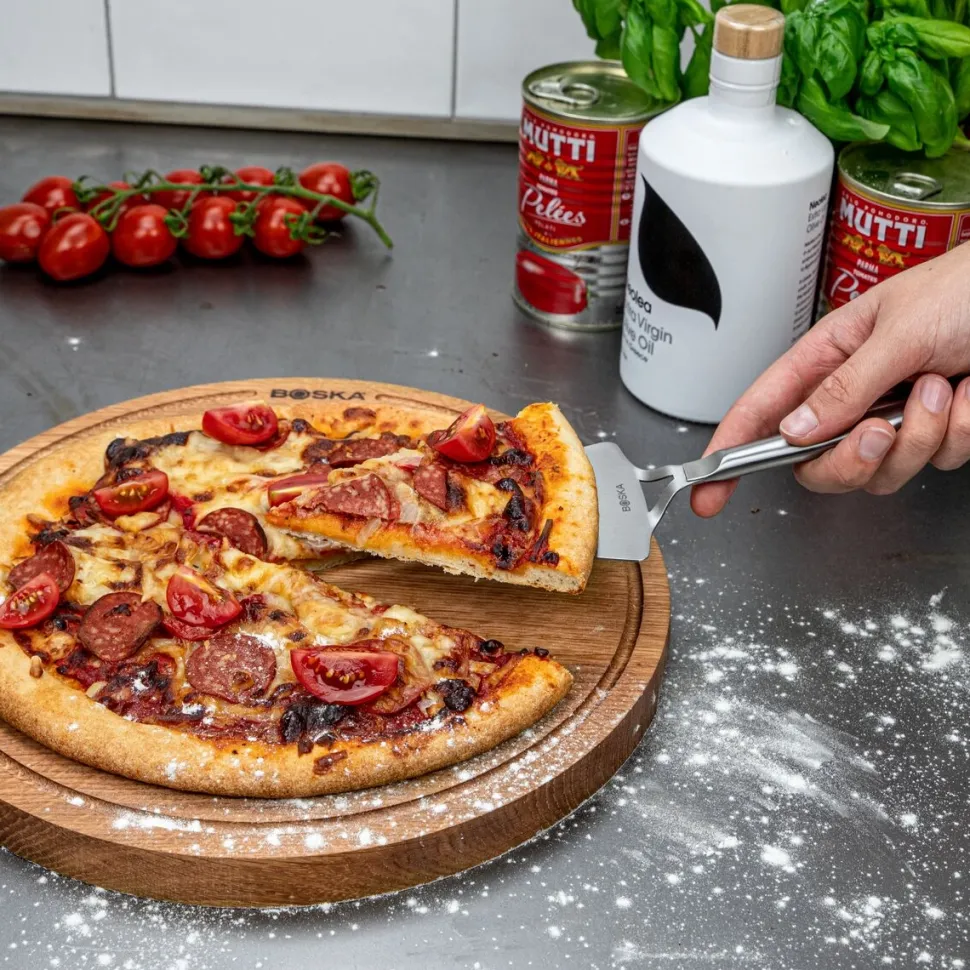 Pizzaset Boska Copenhagen Silver (2-Delig)