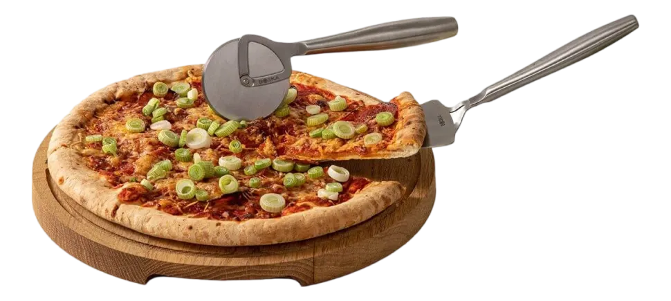 Pizzaset Boska Copenhagen Silver (2-Delig)