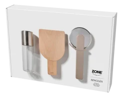 Zone Denmark Pizzaset Singles Soft Taupe (Set van 3) Discount
