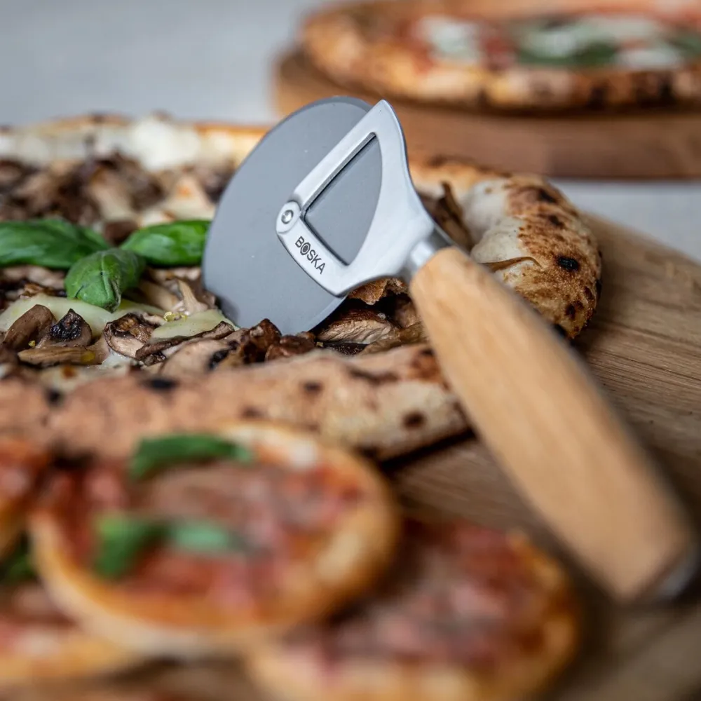 Boska Pizzasnijder Oslo+ Brown / Silver New