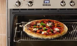 Emile Henry Pizzasteen BBQ Ceramic Glad Fusain 37 cm Outlet