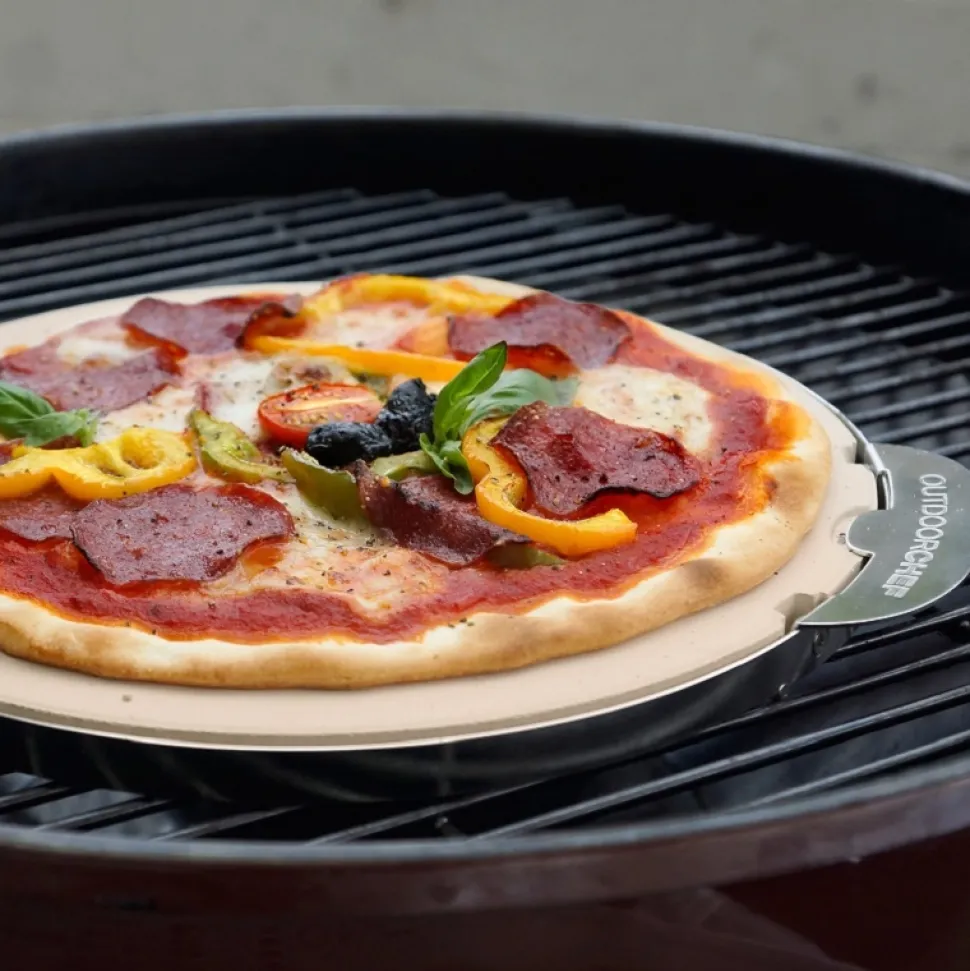 Pizzasteen Outdoorchef Pizza Steen voor Type 570 Beige