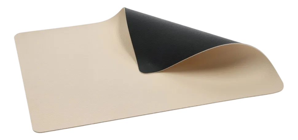 Placemat Bitz Reversible Black / Cream (Set van 4)