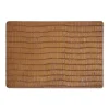 Dutchdeluxes Placemat Full Grain Leather Vintage Congnac New
