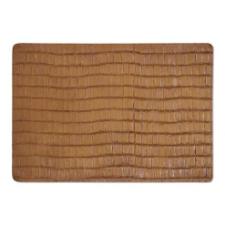 Dutchdeluxes Placemat Full Grain Leather Vintage Congnac New