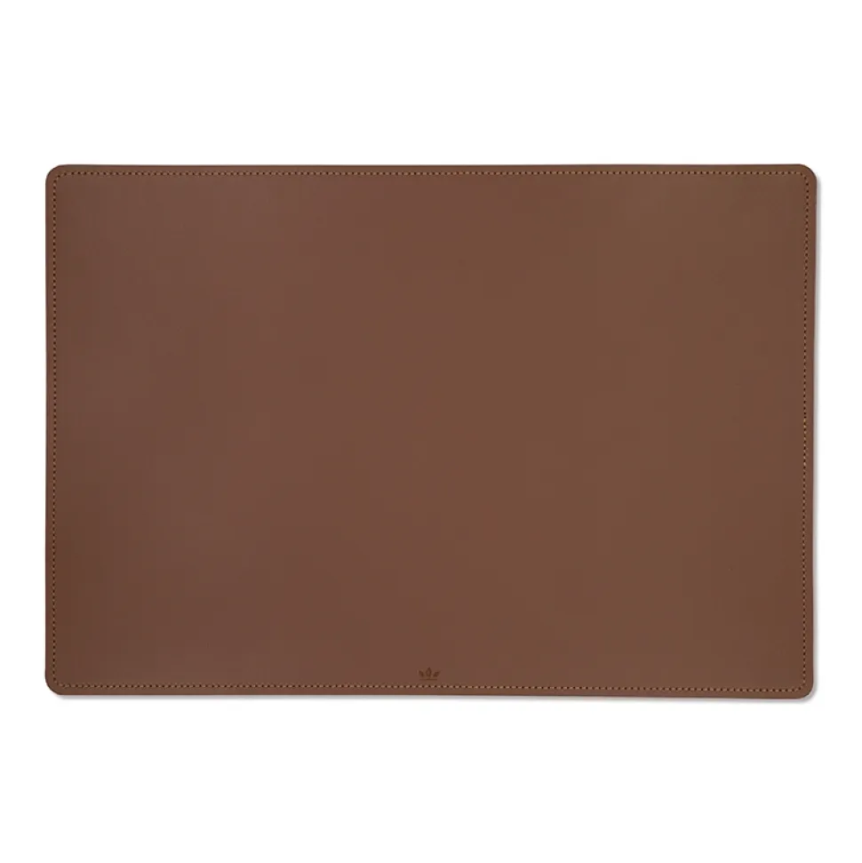 Placemat Dutchdeluxes Split Leather Classic Brown