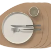 Placemat Lind DNA Curve L Corduroy Nupo Nougat (Set van 4)