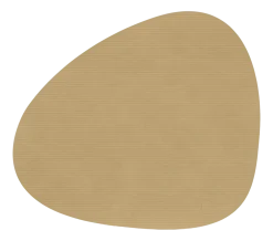 Lind DNA Placemat Curve L Corduroy Nupo Khaki (Set van 4) New