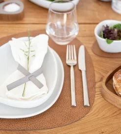 Lind DNA Placemat Curve L Hippo Nature (Set van 4) Discount