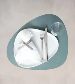 Placemat Lind DNA Curve L Nupo Pastel Green (Set van 4)