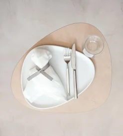 Lind DNA Placemat Curve L Nupo Sand (Set van 4) Sale
