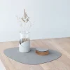 Placemat Lind DNA Curve L Nupo Light Grey (Set van 4)