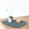 Placemat Lind DNA Curve L Nupo Dark Green (Set van 4)