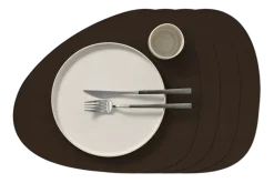Placemat Lind DNA Curve L Nupo Hazel (Set van 4)