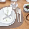 Placemat Lind DNA Curve L Nupo Brown (Set van 4)
