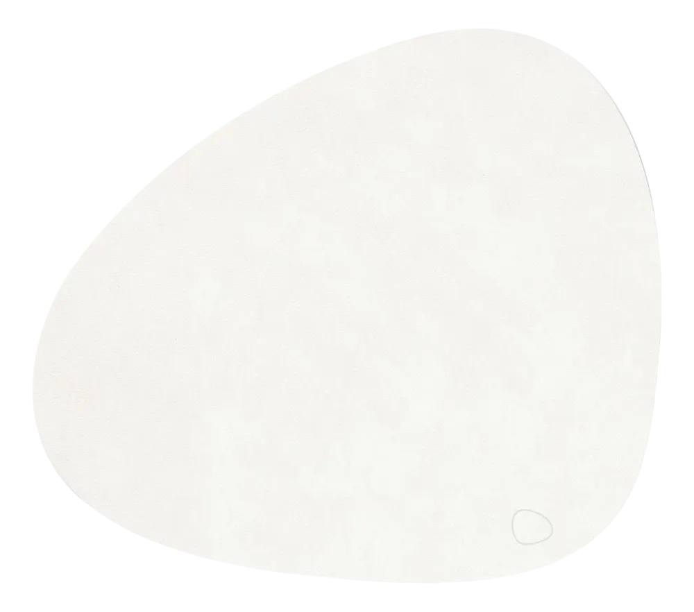 Lind DNA Placemat Curve L Nupo Pure White (Set van 4) Discount