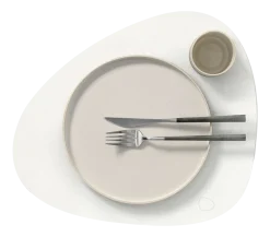 Lind DNA Placemat Curve L Nupo Pure White (Set van 4) Discount
