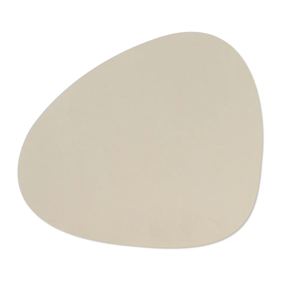 Placemat Lind DNA Curve L Serene Cream (Set van 4)