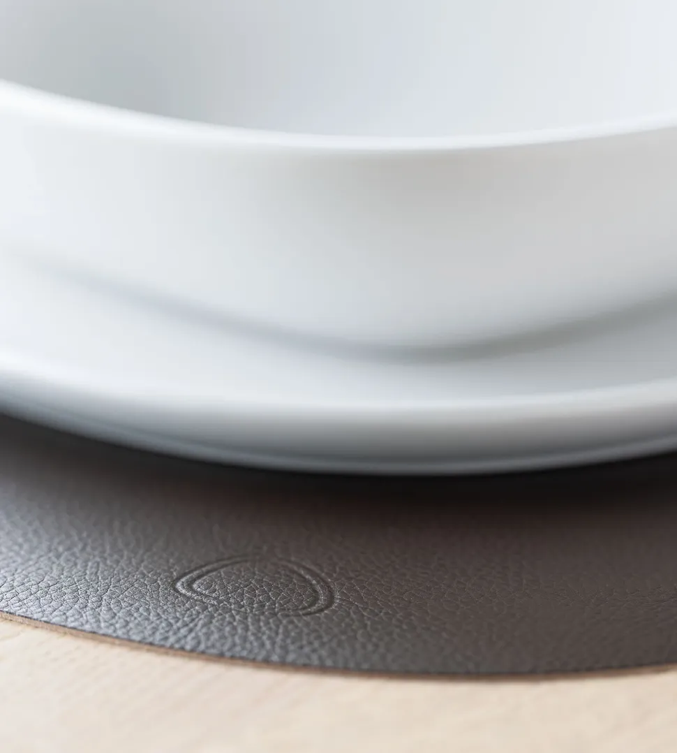 Placemat Lind DNA Curve L Serene Hazel (Set van 4)