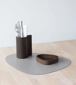 Placemat Lind DNA Curve L Serene Ash (Set van 4)