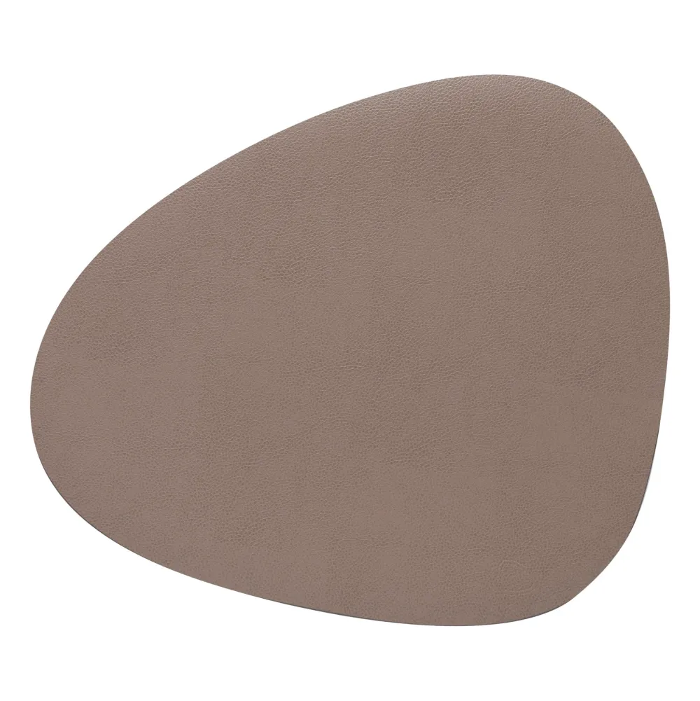 Lind DNA Placemat Curve L Serene Mole Grey (Set van 4) New