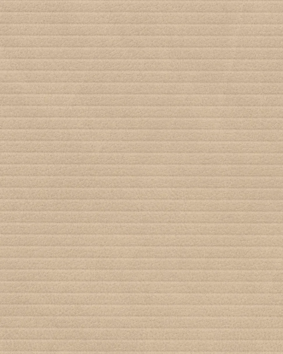 Placemat Lind DNA Glass Mat Curve L Corduroy Nupo Sand (Set van 4)
