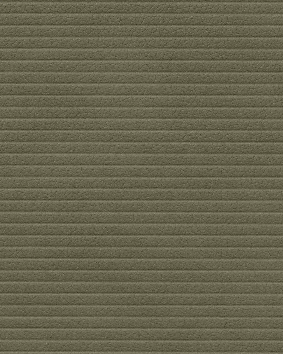 Placemat Lind DNA Glass Mat Curve L Corduroy Nupo Army Green (Set van 4)