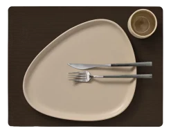 Placemat Lind DNA Square L Corduroy Nupo Hazel (Set van 4)