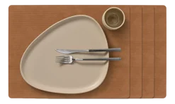 Lind DNA Placemat Square L Corduroy Nupo Nature (Set van 4) Discount