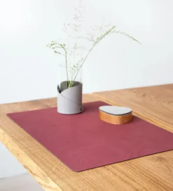 Lind DNA Placemat Square L Nupo Red (Set van 4) Hot