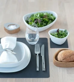 Lind DNA Placemat Square L Nupo Black (Set van 4) Discount