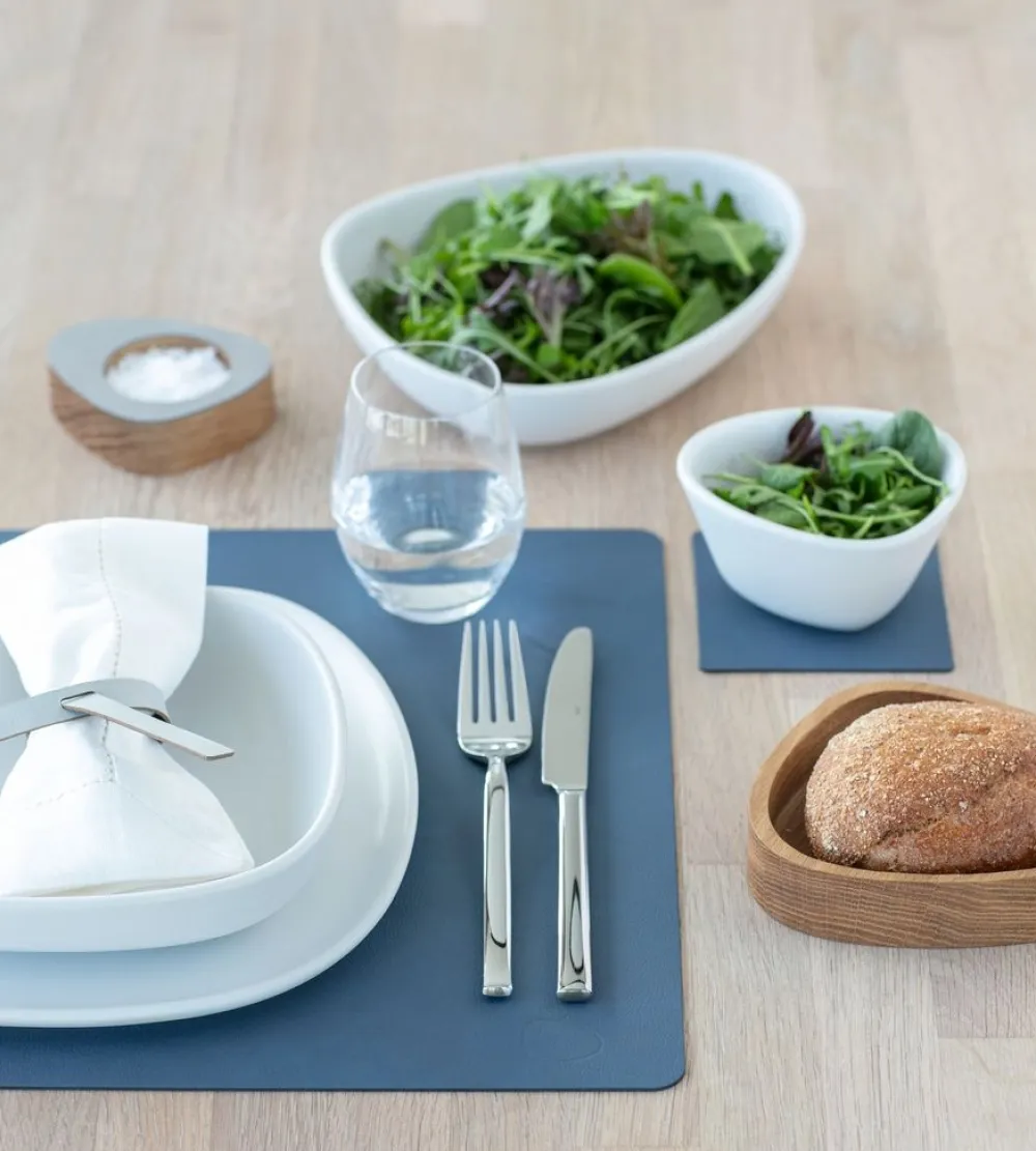 Lind DNA Placemat Square L Nupo Dark Blue (Set van 4) Sale