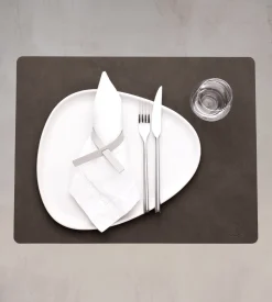Placemat Lind DNA Square L Nupo Caviar (Set van 4)