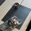 Placemat Lind DNA Square L Serene Anthracite (Set van 4)