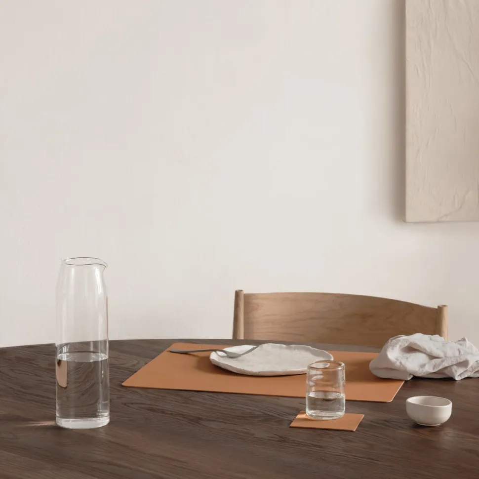 Placemat Lind DNA Square L Serene Black (Set van 4)