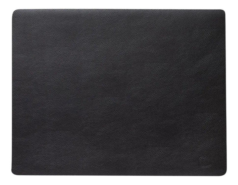 Placemat Lind DNA Square L Serene Black (Set van 4)