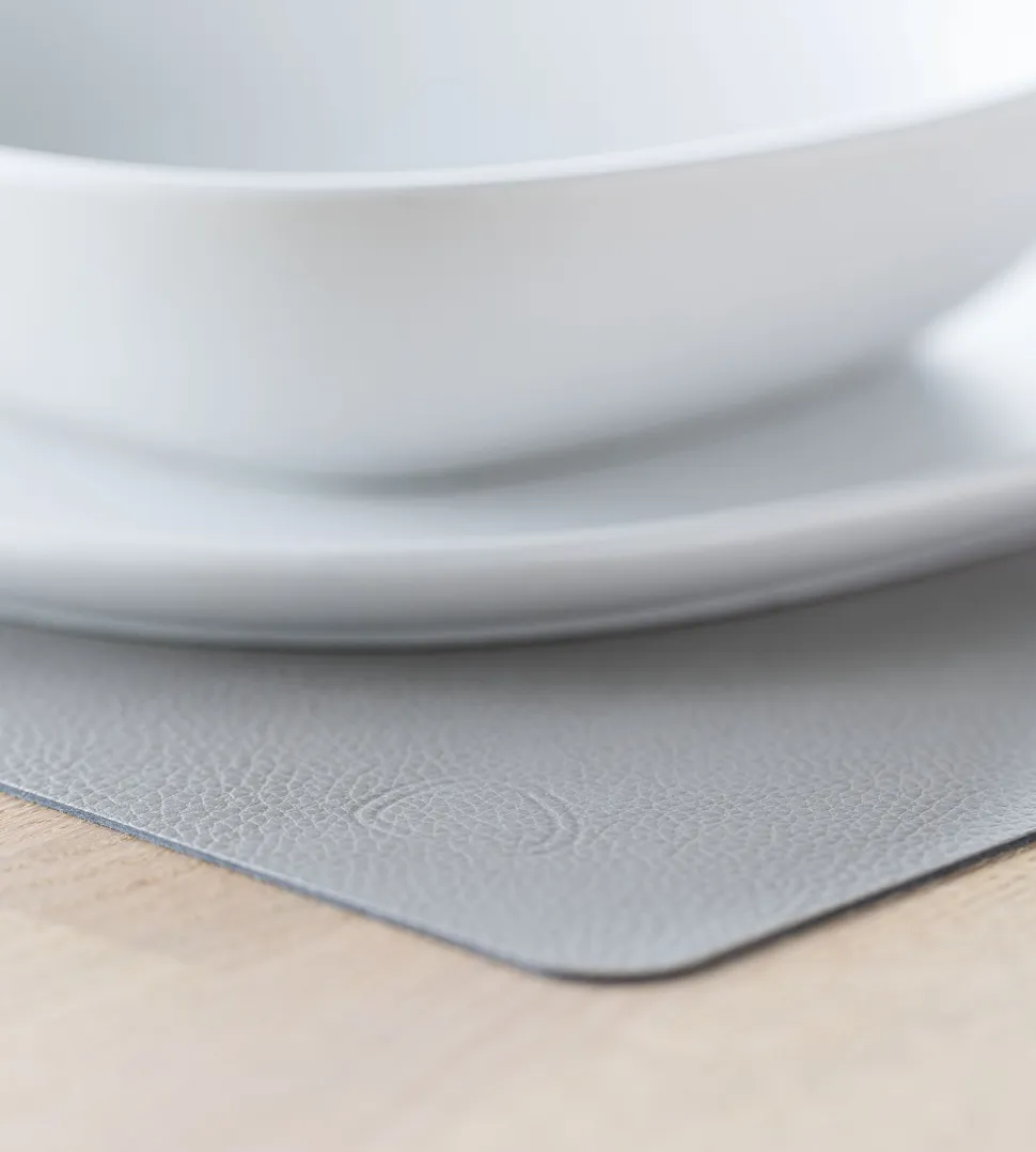 Placemat Lind DNA Square M Serene Ash (Set van 4)