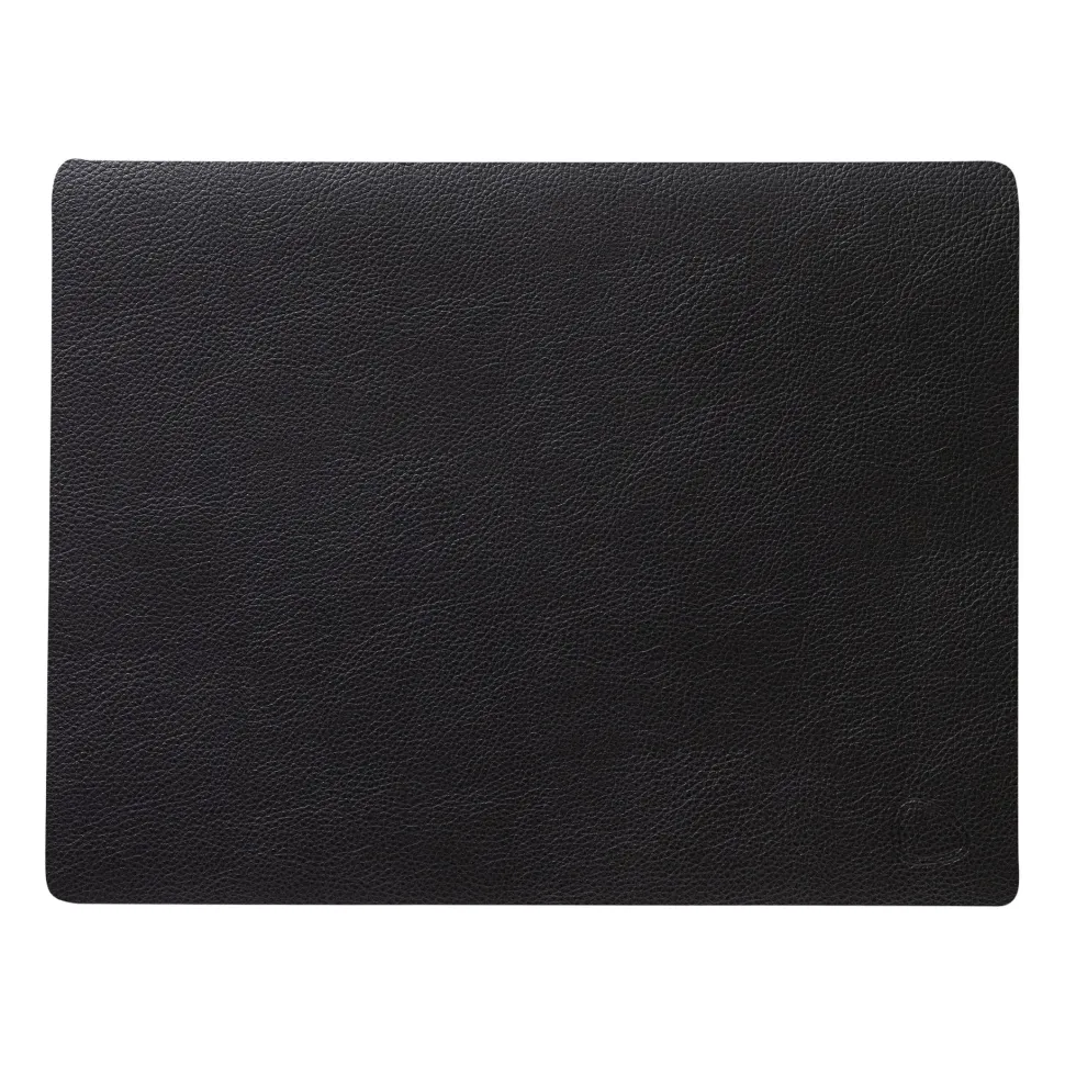 Placemat Lind DNA Square M Serene Black (Set van 4)