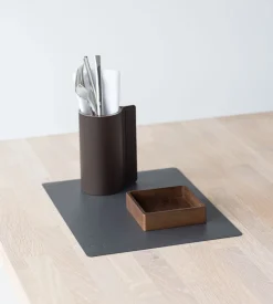 Placemat Lind DNA Square M Serene Anthracite (Set van 4)