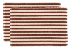 Placemat Södahl Statement Stripe Red